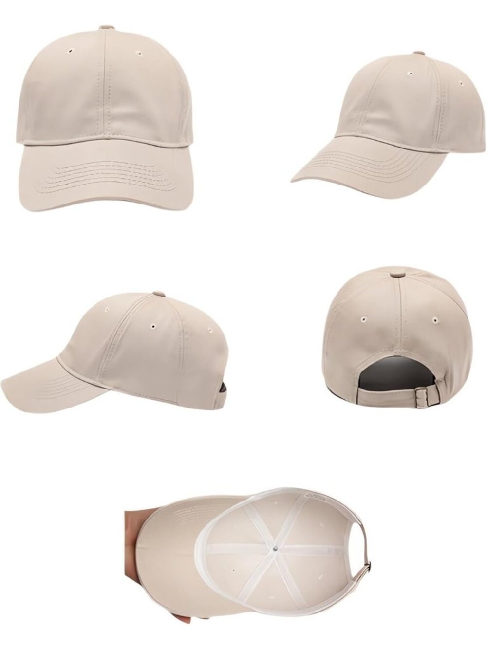Unisex Beige A Casual Dark Blood Stain Hat Embroidered Baseball Men Ball Cap - Picture 2 of 5